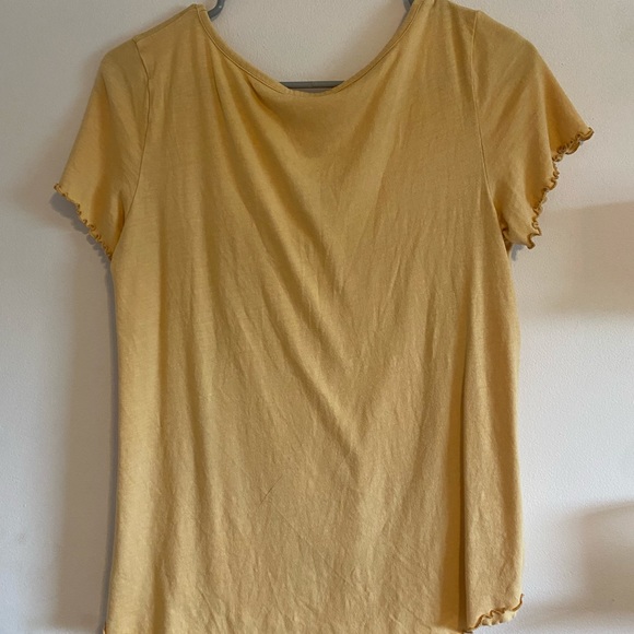 Yellow American Eagle soft and sexy top - Picture 3 of 3